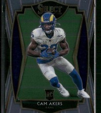 2020 Panini Select #155 Cam Akers Rams Rookie