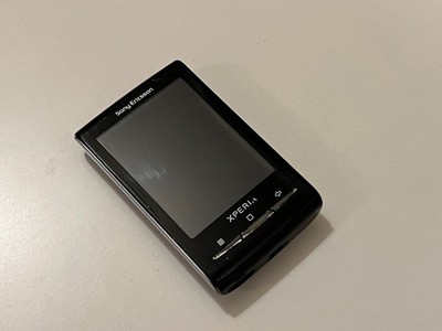 Sony Ericsson Xperia mini U10i Black on gray untested mobile phone