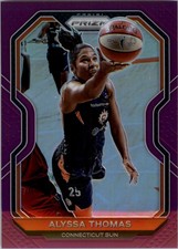 2021 Panini Prizm WNBA Prizms Purple #42 Alyssa Thomas /99 - BSK