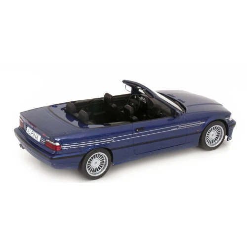 BMW ALPINA B3 3.2 CONVERTIBLE 1996 METALLIC BLUE 1:18 Modelcargroup Auto Stradal - Immagine 3 di 3
