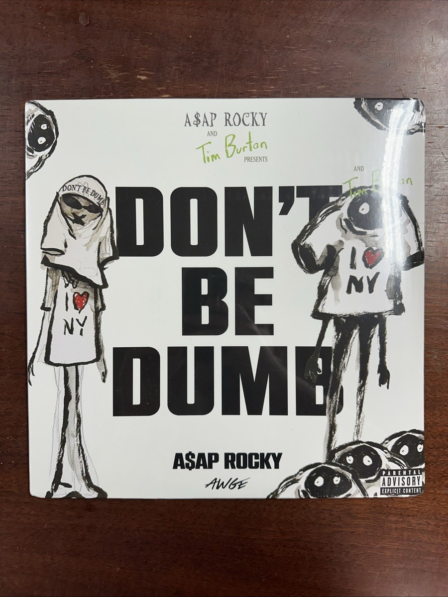 BE DON'T ROCKY A$AP MRMAYERSサイン付きLP DUMB BE DON’T ROCKY A$AP DUMB 【公式通販】 MRMAYERSサイン付きLP 洋楽
