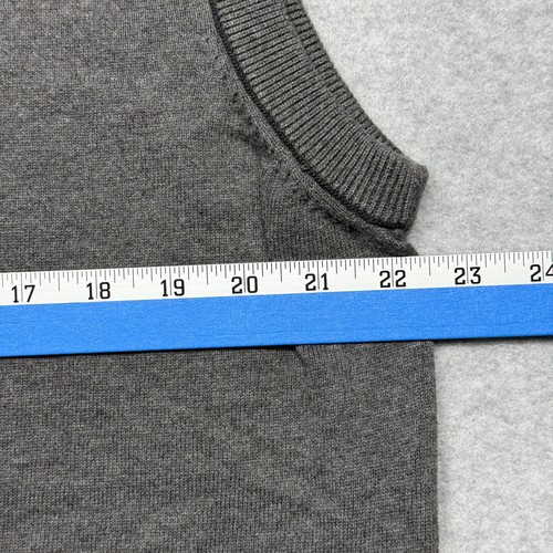 Cutter & Buck Vest Mens Extra Large Gray Torrey Pines Golf Pullover Sweater XL - Picture 7 of 8