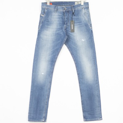 Diesel Kakee 0681W Jeans Stretch Slim Carota da Uomo Misura W33 L32 | eBay