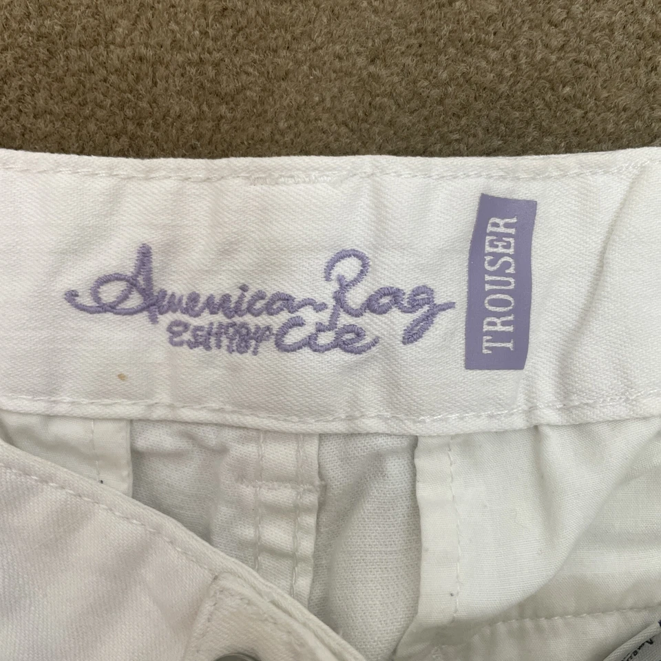 Calça branca feminina American Rag tamanho 5 - pequena - Imagem 3 de 4