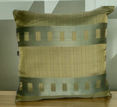 Grüne Säule Griechische Kissenbezüge Design Feine Qualität Stoff Kissenbezüge 18x18''