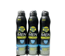 3 banana boat for men spf 30 triple defense 6oz ea scuff/dented exterior