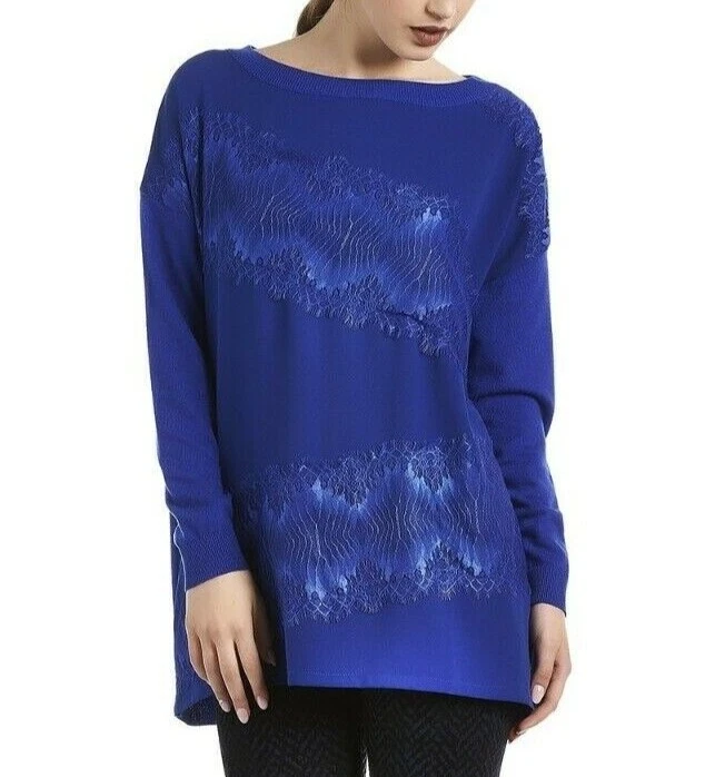 Caf Noir Maglione donna maglioncino lungo abito maxi pull