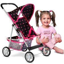 Kinderplay Puppenwagen, Puppenbuggy ab 3 Jahre - KP0280R