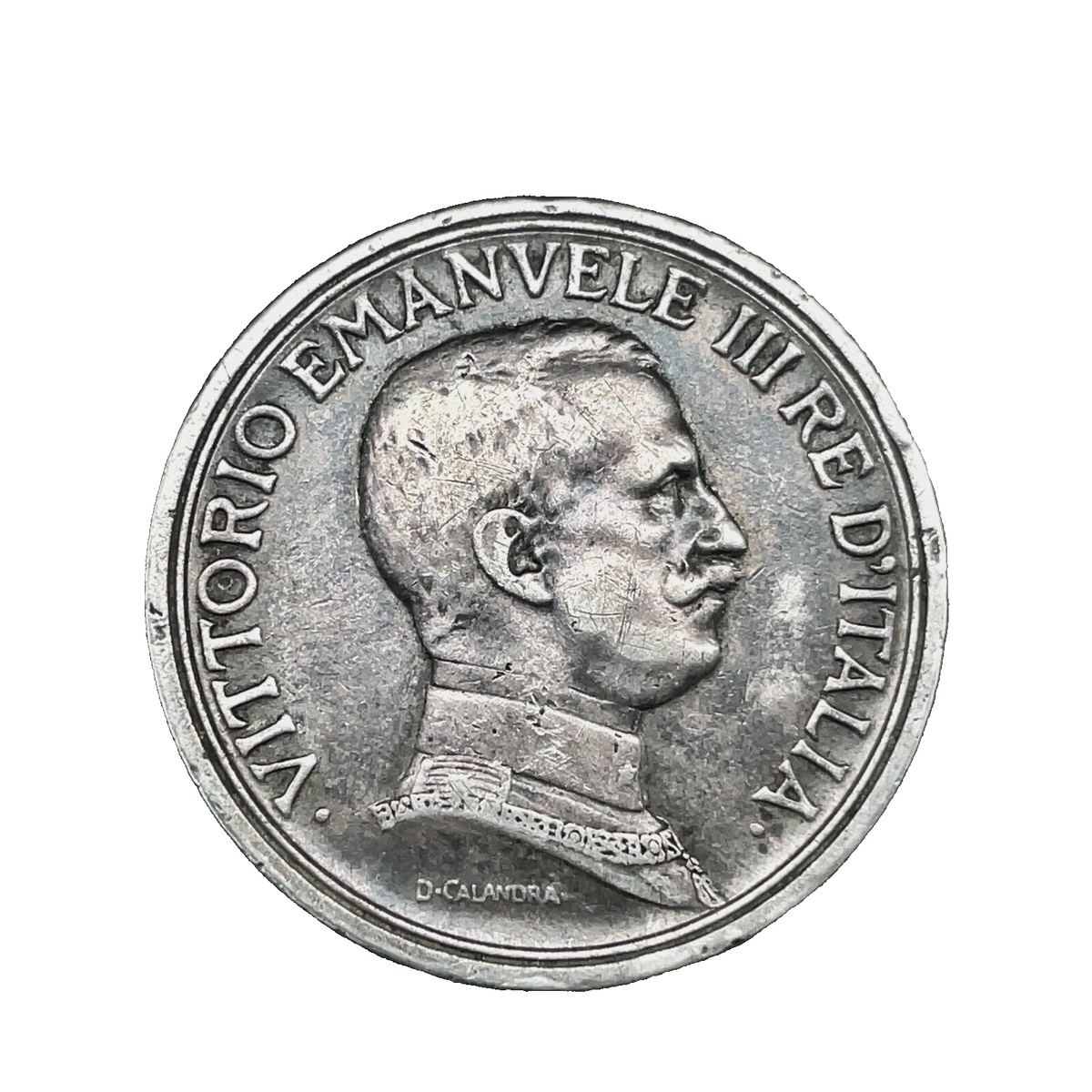 1916 Italy 2 Lire Rome Victor Emmanuel III Silver Coin KM #55 | eBay