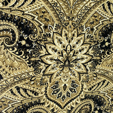 Waverly Toraja Sun N Shade Green Paisley Print Fabric 56 Wide BY THE YARD