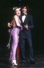 Sona MacDonald, Ilja Richter, satire show Don't panic at the - 1985 Old Photo 1