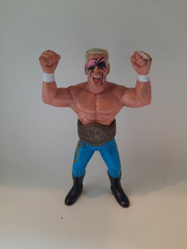 Vintage Wrestling Figure 1990 WCW GALOOB Sting Sco...