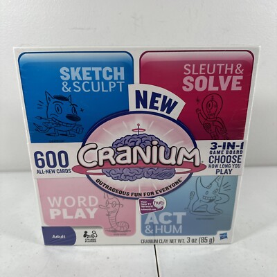 cranium booster box 3 Board Game & 800 Cards 1 (2 Items) : Toys & Games Featuring 600 all Cranium Booster Box 1, 800