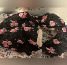 Black floral Car Set Cover For Baby