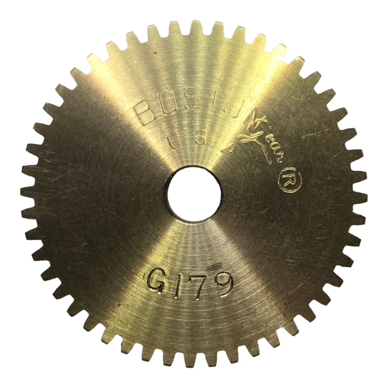 Boston Gear 09300 G179 - BRASS SPUR GEAR, 48 TEETH (NEW IN BOX)