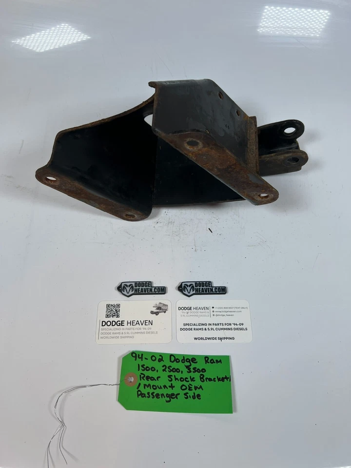 Задний амортизирующий кронштейн/крепление со стороны пассажира для Dodge Ram 1500-3500 1994-2002 годов выпуска - Изображение 3 из 4