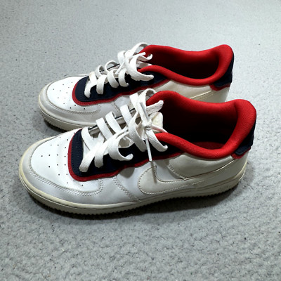 Nike Shoes Youth 6.5 Air Force 1 Low Double Layer White Obsidian LV8 Sneakers
