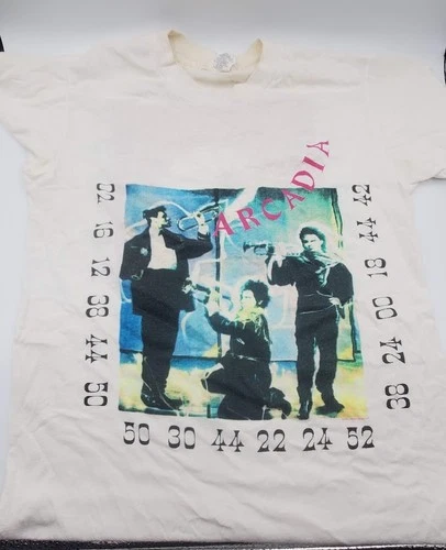 Arcadia Duran Duran Band T Shirt Mens Unisex Single Vintage vintage concert t-shirt, vintage, single stitch, B+ condition