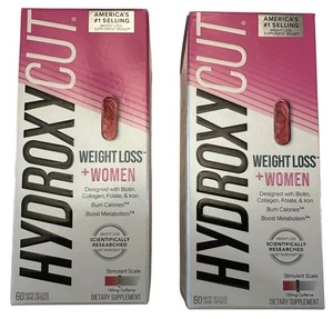 2x Hydroxycut for Women Powerful Weight Loss Supplement 60 Capsules NR!