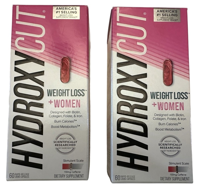 2x Hydroxycut for Women Powerful Weight Loss Supplement 60 Capsules NR!