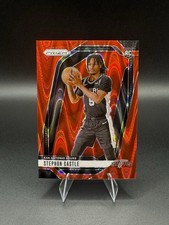Stephon Castle 2024-25 Panini Prizm #234 Red 284/299 RC Rookie San Antonio Spurs
