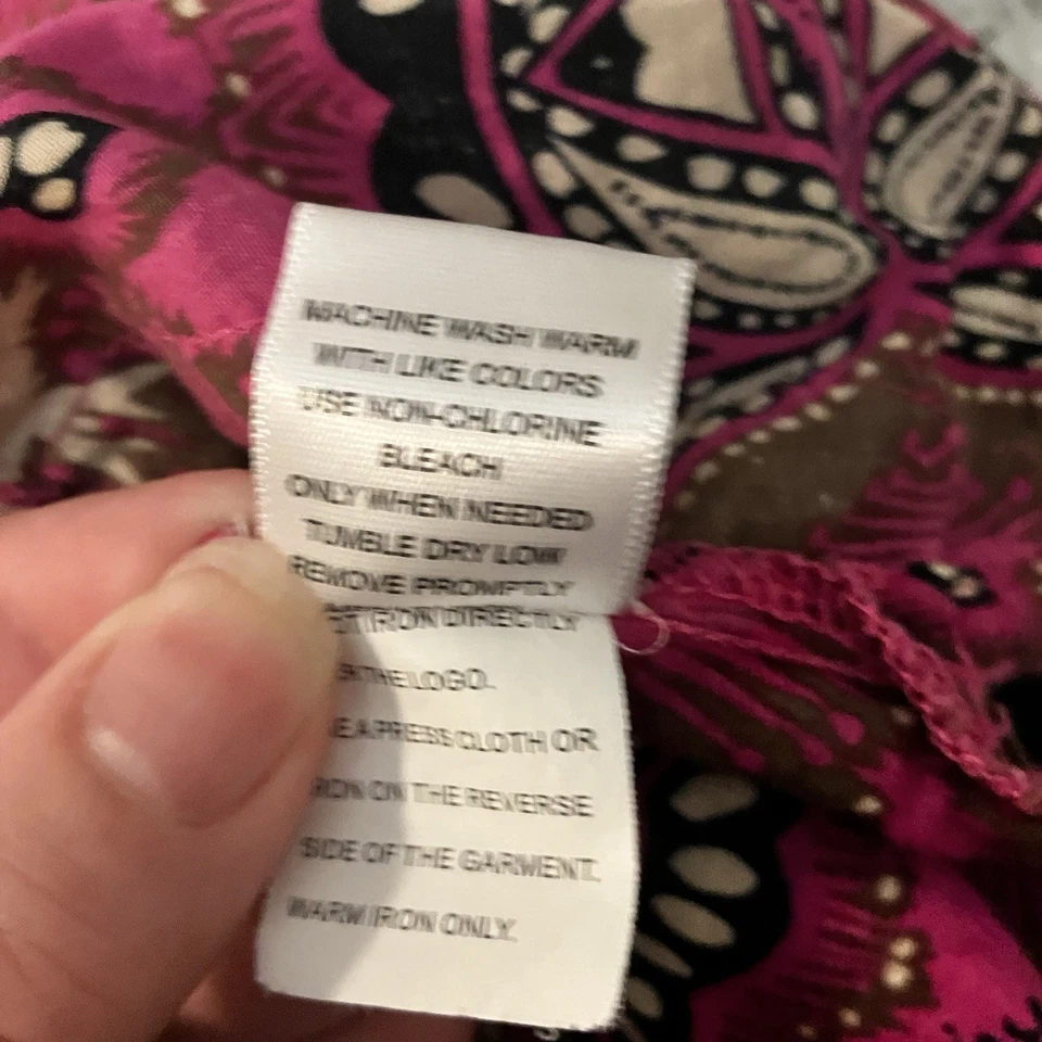 Koi Women’s Size S Scrub Top Geometric Print - Image 3 of 4