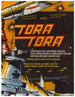 Tora Tora Game Plan Video Arcade Flyer / Brochure / Ad