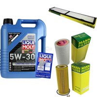 Inspektionskit Filter Liqui Moly ÖL 5L 5W-30 FüR Bmw 3Er Touring E91 320D 318D