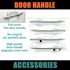 Mirror Chrome Upgrade Cover Trim For 2013-2022 Acura ILX Smart Side Door Handle