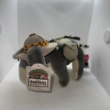Safari Eeyore Plush Stuffed 6" Disney Animal Kingdom Donkey Jungle with Tag