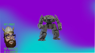 Alternate Hammerhead Mech Model For Battletech 6mm-10mm-15mm
