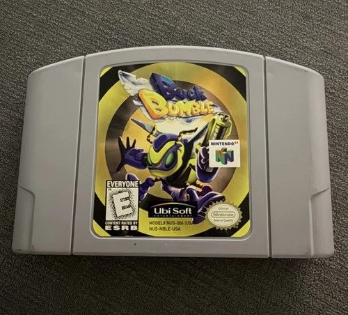 BUCK BUMBLE NINTENDO 64 N64 GAME AUTHENTIC