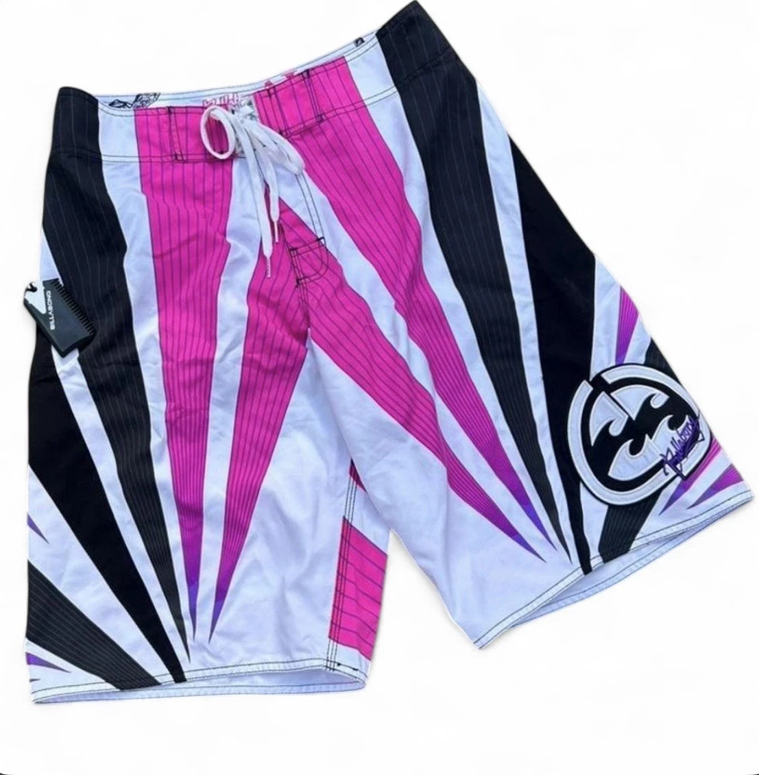 Billabong Andy Irons Kauai サーフショーツ 30 Vtg Andy Irons Billabong BoardShorts Mens Sz 30 Blue White Swim