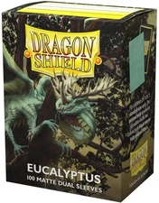 Dragon Shield Dual Matte Eucalyptus (100ct) Protective Sleeves