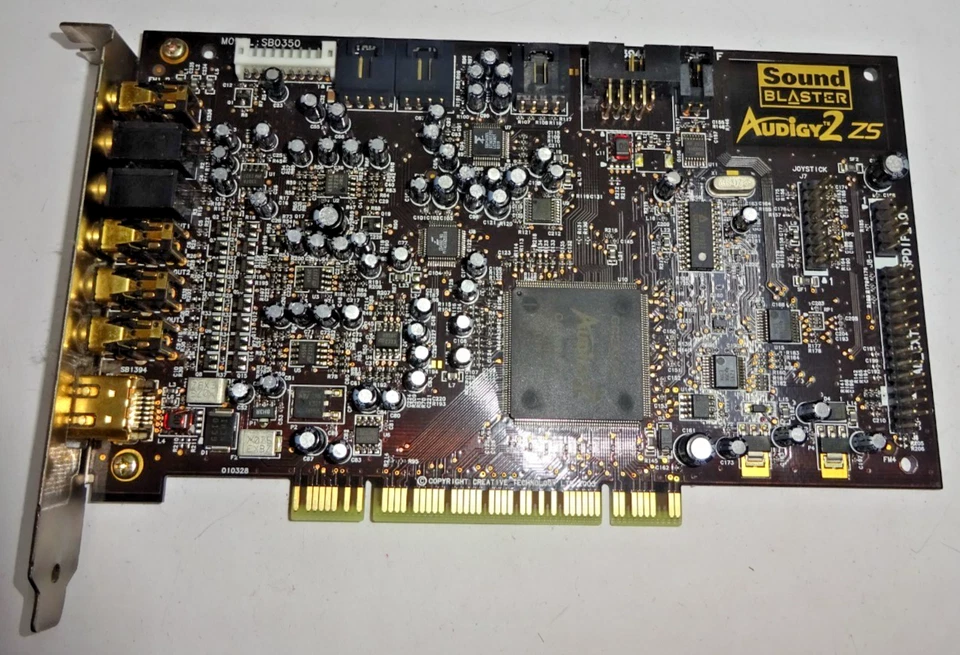 Creative Sound SB0350 AUDIGY2 ZS PCI Sound Card #GK12140