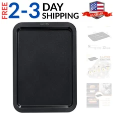 Baking Sheet Pan, Nonstick 13-Inch Rimmed Cookie Sheet Pan Bakeware, 9.3" x 1...