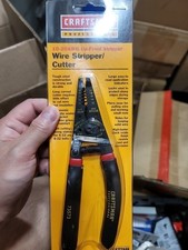 NEW - USA Sears Craftsman Professional Wire Stripper/Cutter, 10-20 AWG, 973573
