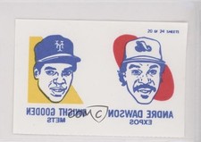 1986 Topps Tattoos Dwight Gooden Andre Dawson HOF 0h1