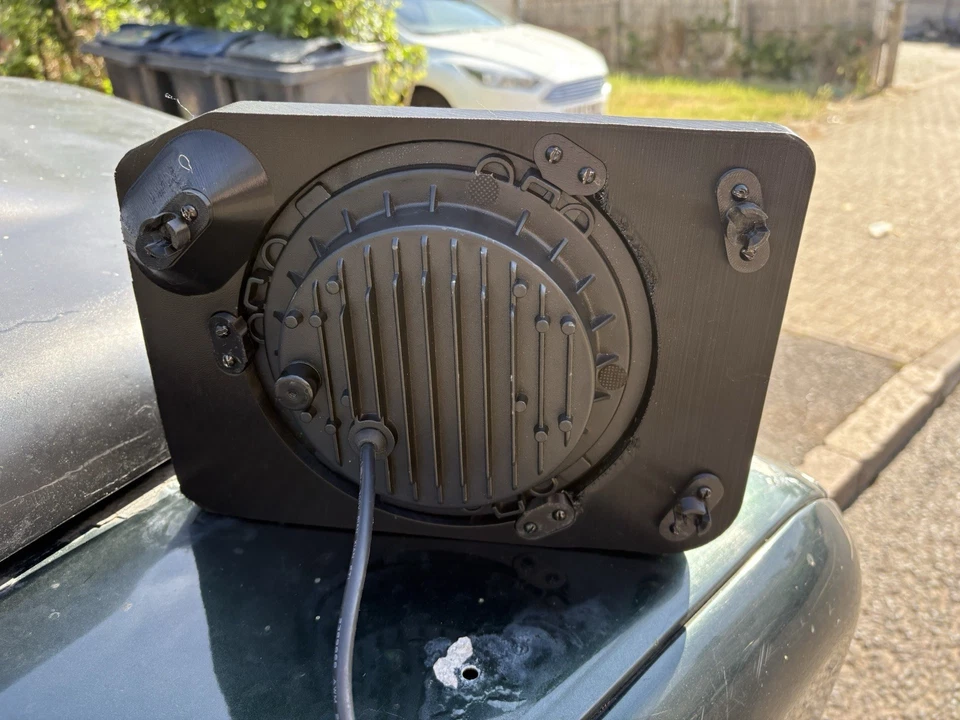 Pair of Land Rover Discovery 1/2 - 7" Round LED Headlight Surrounds 3DPrinted UK - Image 3 of 3