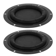 2 Pcs Bass Radiator Replacement Woofer Part Passive Speaker Repair