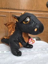 Ty 2017 MERLIN HALLOWEEN DRAGON Beanie Boo Buddy 9” - Walgreen’s Exclusive NEW