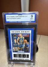 2019-20 Panini Contenders Draft Picks - Season Ticket Stephen Curry #48 Bay Jer
