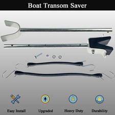 Adjustable Transom Saver 20 to 33 Inches Composite Head Holds Engine Roller