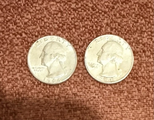 New Listingsilver quarters lot of 2
