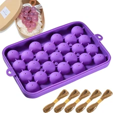 Silicone DIY Soap Making Kit Grape Soaps Molds Exquisite Mold for Handmade Soap