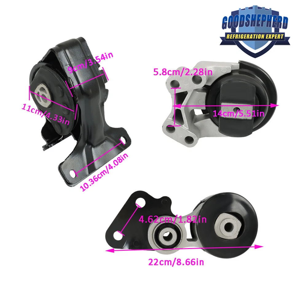 Kit de montaje de transmisión de motor de 3,5 L para Ford Edge Lincoln MKX 2007-2013 2014 Foto 2 de 4