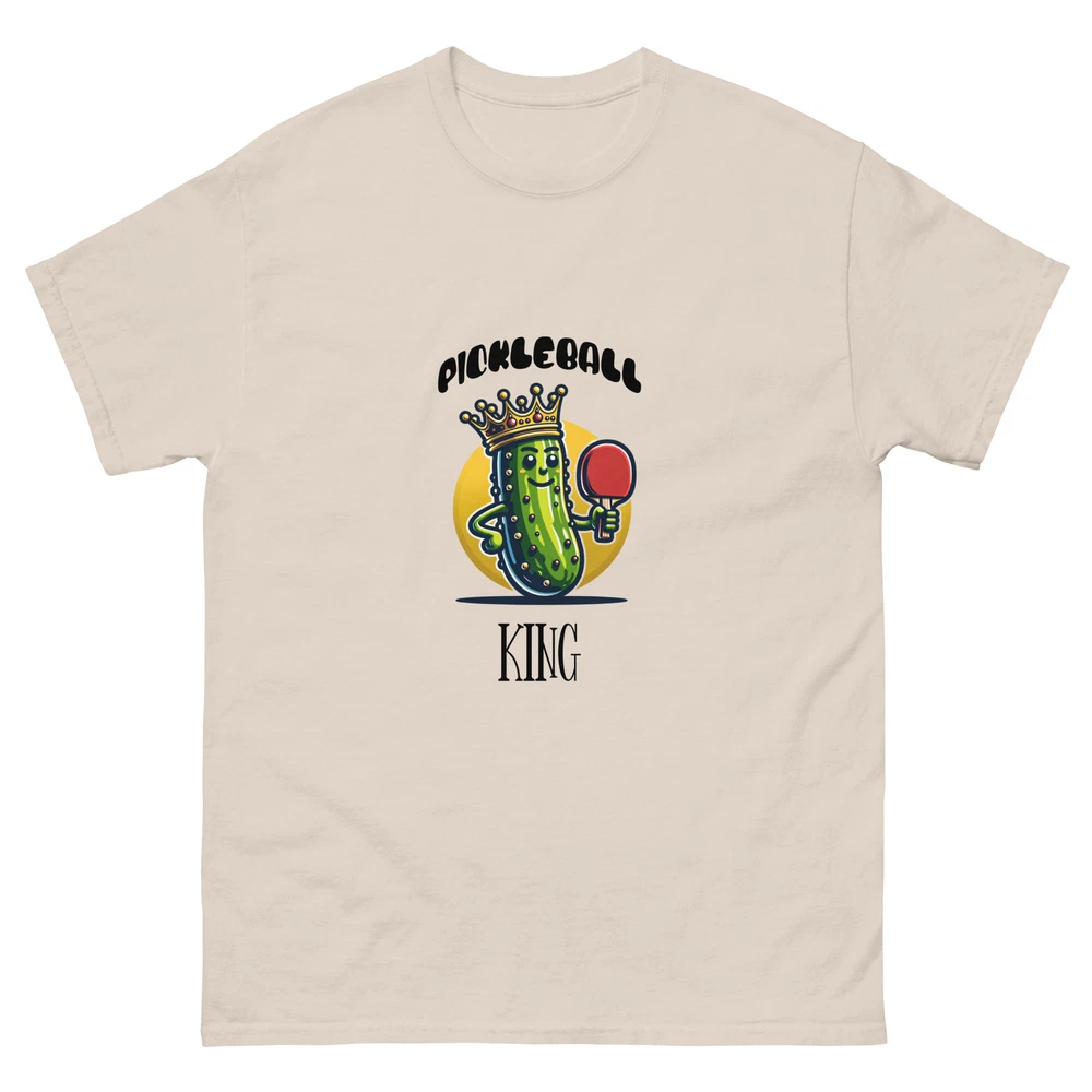 Pickleball King Unisex classic tee, sports, fun, sports tshirt