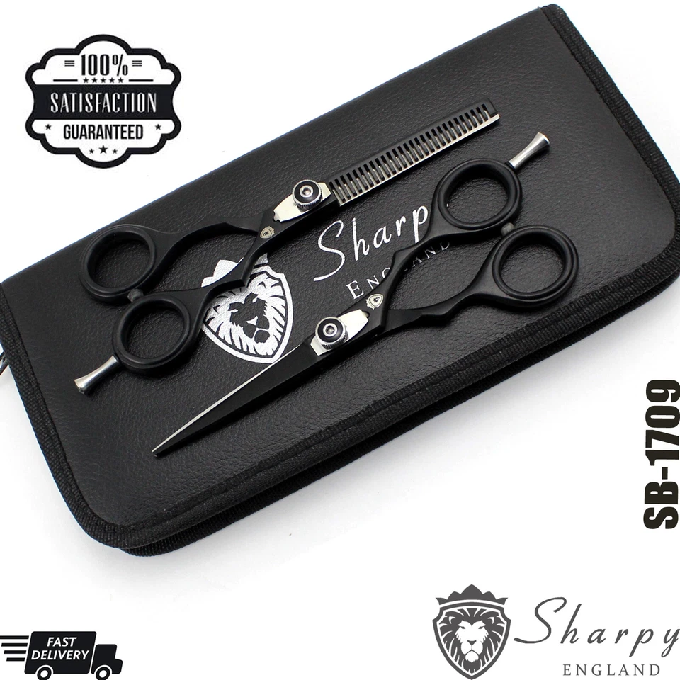 Professional Salon Hairdressing Scissors Set Barber Hair Cutting Thinning Shears - Image 2 of 4