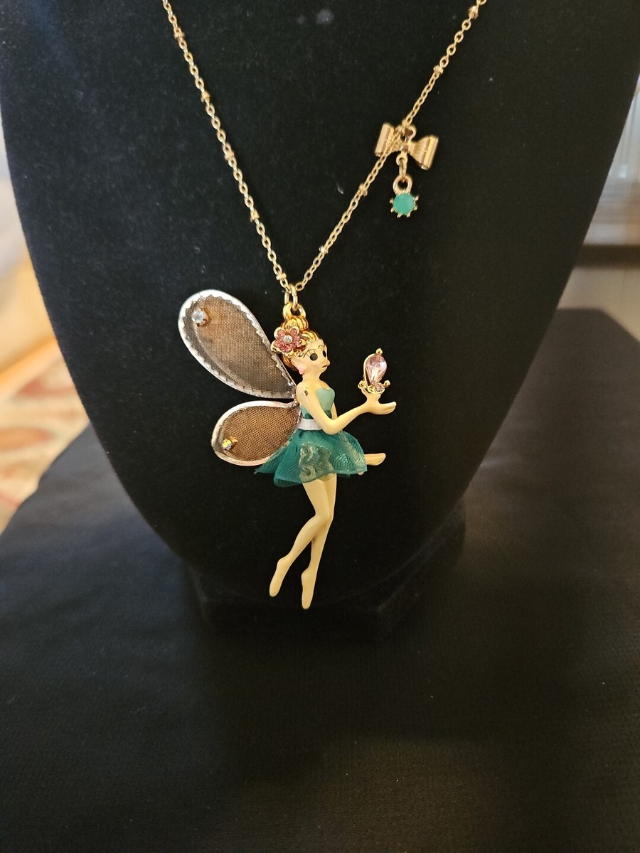 Bee Fairy Ball Necklace Fairy Necklace – Resin Orb – Magical - Main Image