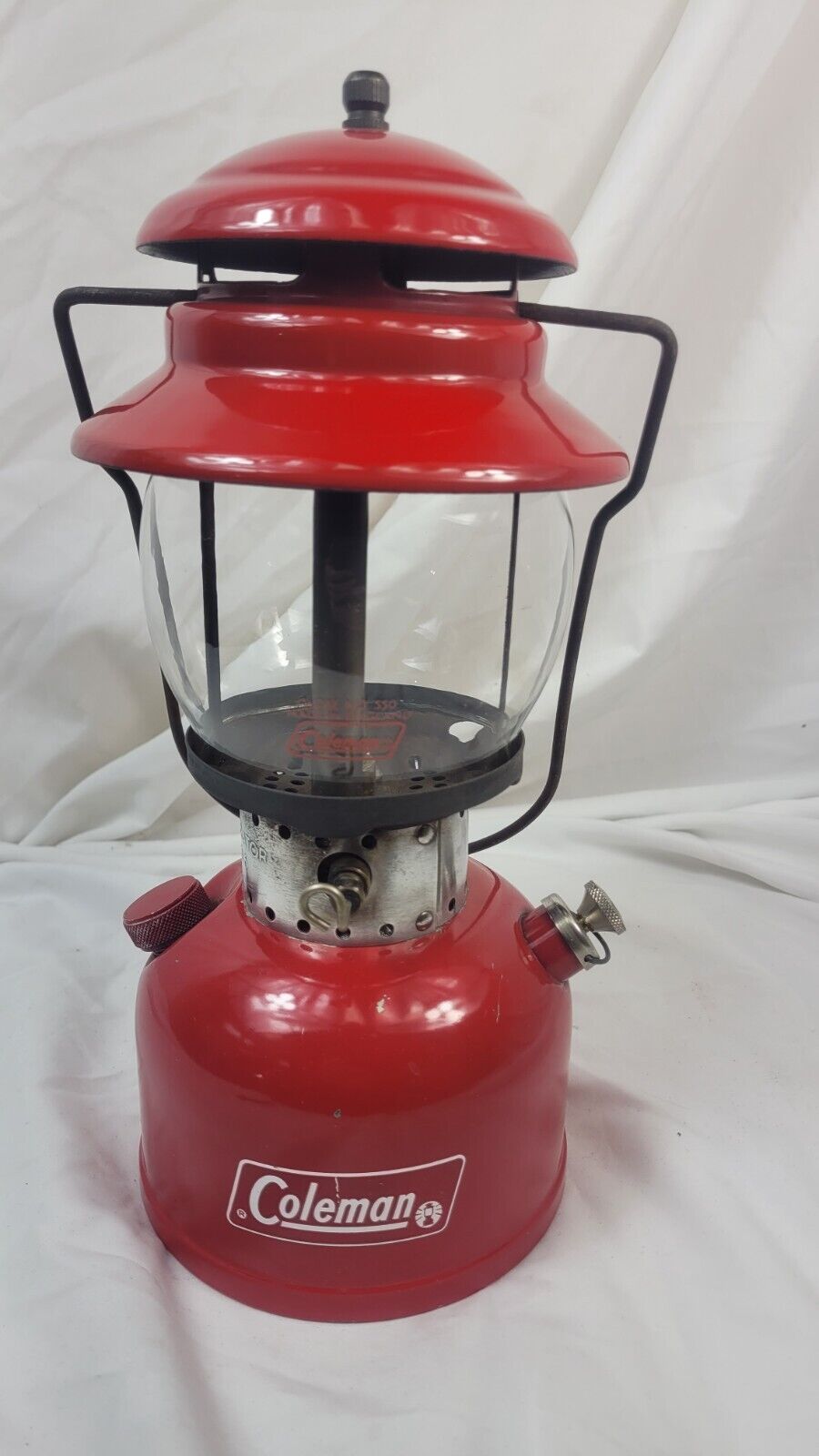 Coleman Lantern Model 200 Red Made in Canada 2 - 69 Feb 1969